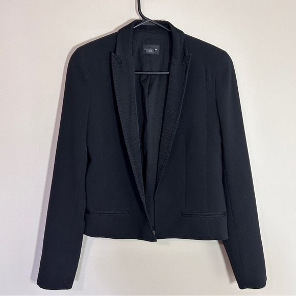Club Monaco Black Tuxedo Blazer - sz 4 - Picture 2 of 8